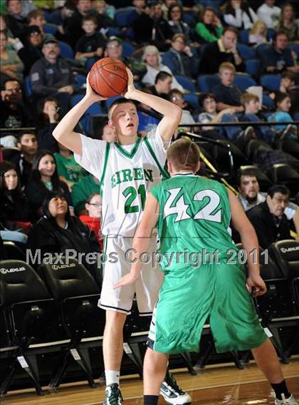 Thumbnail 2 in Pine City vs Siren photogallery.