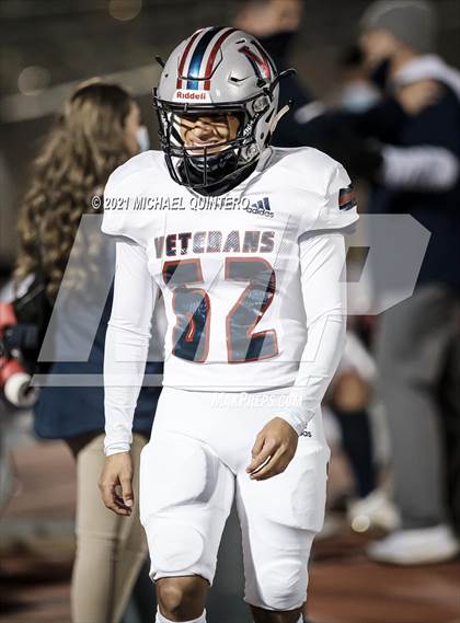 Thumbnail 1 in Cedar Park vs. Corpus Christi Veterans Memorial (UIL 5A Division I Semifinal) photogallery.