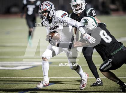 Thumbnail 3 in Cedar Park vs. Corpus Christi Veterans Memorial (UIL 5A Division I Semifinal) photogallery.