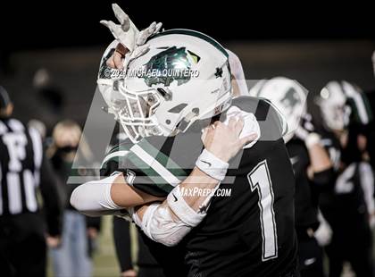 Thumbnail 3 in Cedar Park vs. Corpus Christi Veterans Memorial (UIL 5A Division I Semifinal) photogallery.