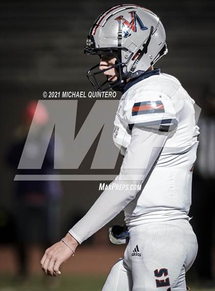 Thumbnail 3 in Cedar Park vs. Corpus Christi Veterans Memorial (UIL 5A Division I Semifinal) photogallery.