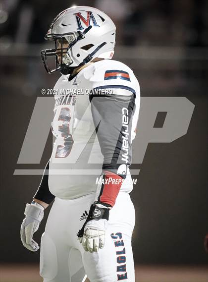 Thumbnail 1 in Cedar Park vs. Corpus Christi Veterans Memorial (UIL 5A Division I Semifinal) photogallery.