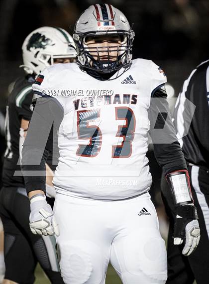 Thumbnail 2 in Cedar Park vs. Corpus Christi Veterans Memorial (UIL 5A Division I Semifinal) photogallery.