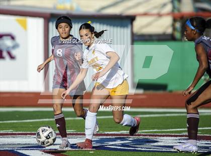 Thumbnail 1 in Forney @ Rowlett (UIL 6A Bi-District Soccer Playoffs) photogallery.