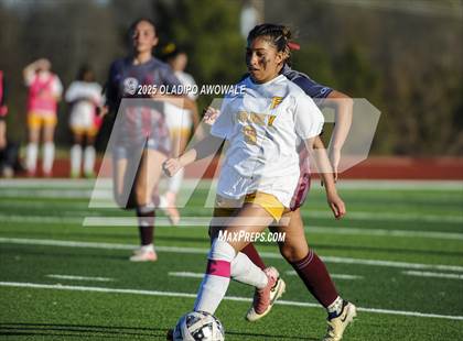 Thumbnail 1 in Forney @ Rowlett (UIL 6A Bi-District Soccer Playoffs) photogallery.