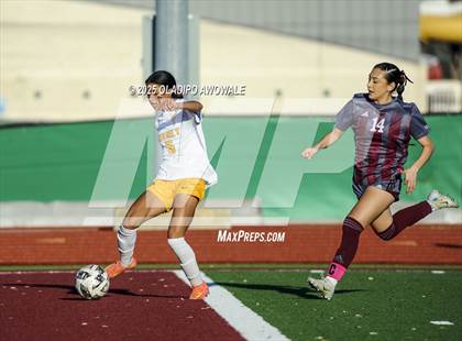 Thumbnail 1 in Forney @ Rowlett (UIL 6A Bi-District Soccer Playoffs) photogallery.