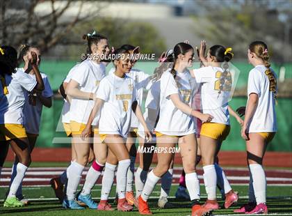 Thumbnail 2 in Forney @ Rowlett (UIL 6A Bi-District Soccer Playoffs) photogallery.