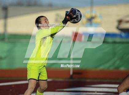 Thumbnail 1 in Forney @ Rowlett (UIL 6A Bi-District Soccer Playoffs) photogallery.