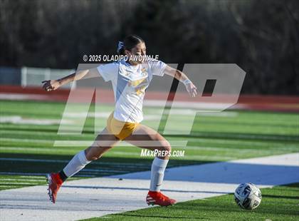 Thumbnail 1 in Forney @ Rowlett (UIL 6A Bi-District Soccer Playoffs) photogallery.