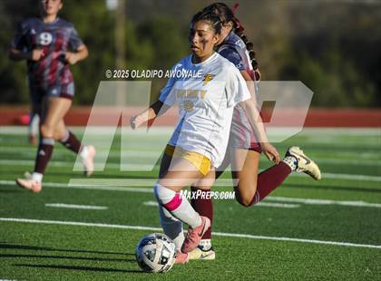 Thumbnail 3 in Forney @ Rowlett (UIL 6A Bi-District Soccer Playoffs) photogallery.