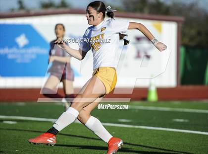 Thumbnail 1 in Forney @ Rowlett (UIL 6A Bi-District Soccer Playoffs) photogallery.