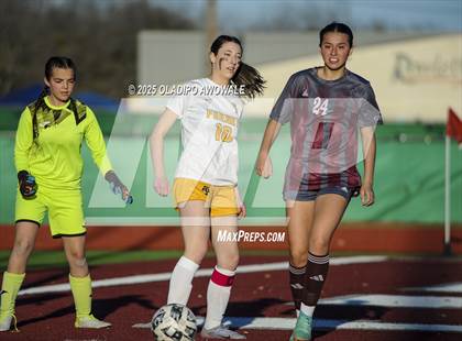 Thumbnail 1 in Forney @ Rowlett (UIL 6A Bi-District Soccer Playoffs) photogallery.