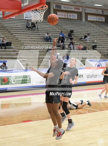 Thumbnail 2 in Cedar Park vs Galena Park (McDonald's Texas Invitational) photogallery.