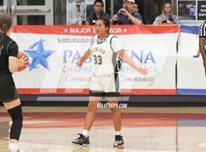 Thumbnail 2 in Cedar Park vs Galena Park (McDonald's Texas Invitational) photogallery.