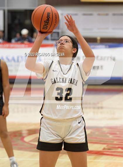 Thumbnail 1 in Cedar Park vs Galena Park (McDonald's Texas Invitational) photogallery.