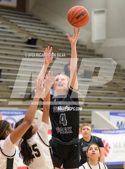 Thumbnail 3 in Cedar Park vs Galena Park (McDonald's Texas Invitational) photogallery.