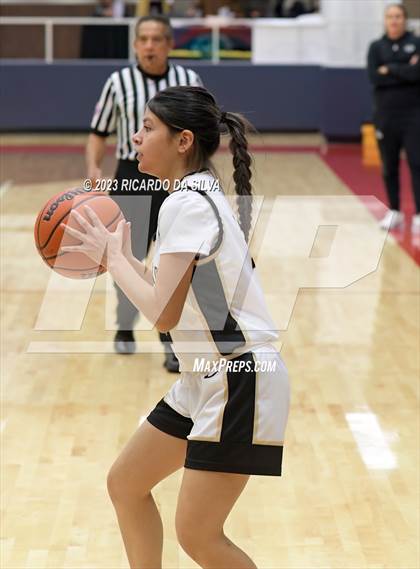 Thumbnail 1 in Cedar Park vs Galena Park (McDonald's Texas Invitational) photogallery.