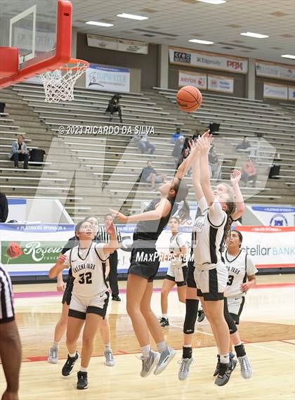 Thumbnail 2 in Cedar Park vs Galena Park (McDonald's Texas Invitational) photogallery.