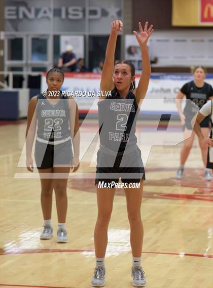 Thumbnail 2 in Cedar Park vs Galena Park (McDonald's Texas Invitational) photogallery.