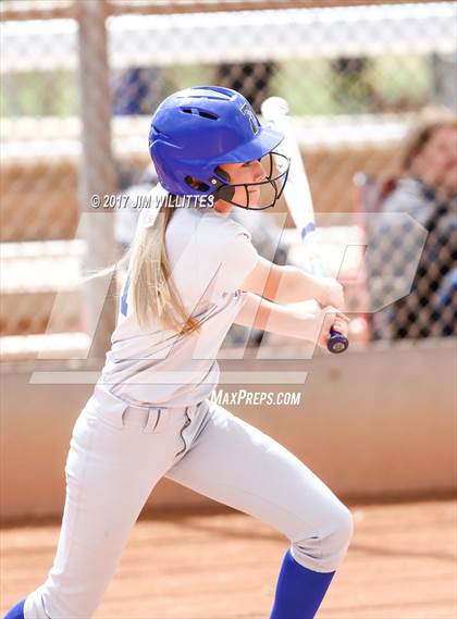 Thumbnail 1 in Ray vs. Paradise Honors (Chandler Prep Softball Classic)  photogallery.