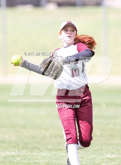 Thumbnail 3 in Ray vs. Paradise Honors (Chandler Prep Softball Classic)  photogallery.