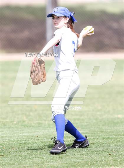Thumbnail 2 in Ray vs. Paradise Honors (Chandler Prep Softball Classic)  photogallery.