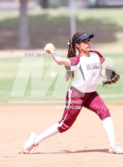 Thumbnail 1 in Ray vs. Paradise Honors (Chandler Prep Softball Classic)  photogallery.