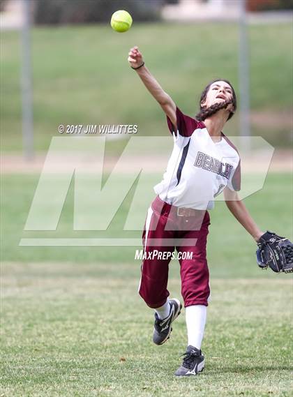 Thumbnail 2 in Ray vs. Paradise Honors (Chandler Prep Softball Classic)  photogallery.