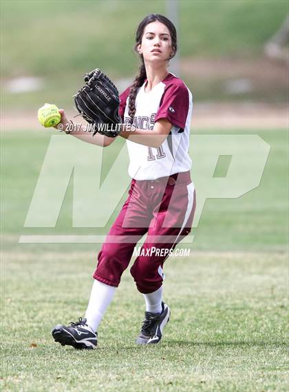 Thumbnail 3 in Ray vs. Paradise Honors (Chandler Prep Softball Classic)  photogallery.