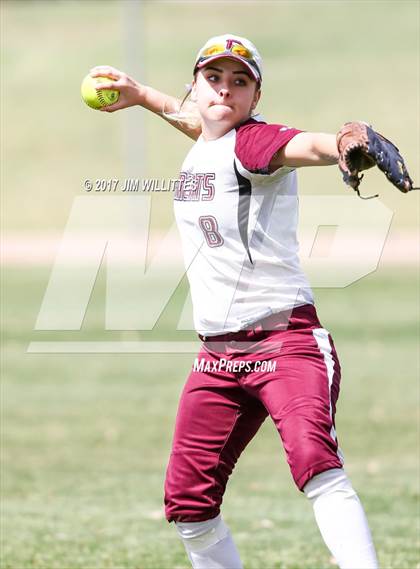 Thumbnail 2 in Ray vs. Paradise Honors (Chandler Prep Softball Classic)  photogallery.