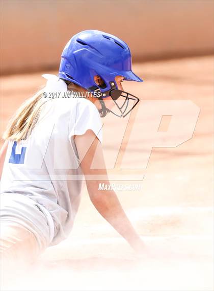 Thumbnail 2 in Ray vs. Paradise Honors (Chandler Prep Softball Classic)  photogallery.