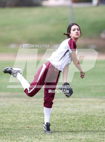 Thumbnail 3 in Ray vs. Paradise Honors (Chandler Prep Softball Classic)  photogallery.