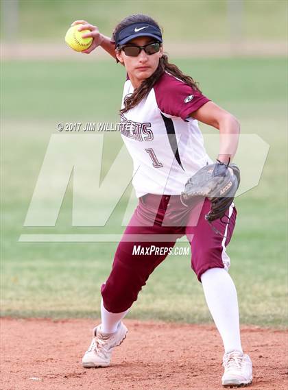 Thumbnail 3 in Ray vs. Paradise Honors (Chandler Prep Softball Classic)  photogallery.