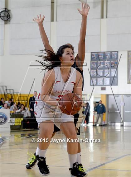Thumbnail 3 in Bloomington Christian vs. Bishop Diego (CIF SS 5A Final) photogallery.
