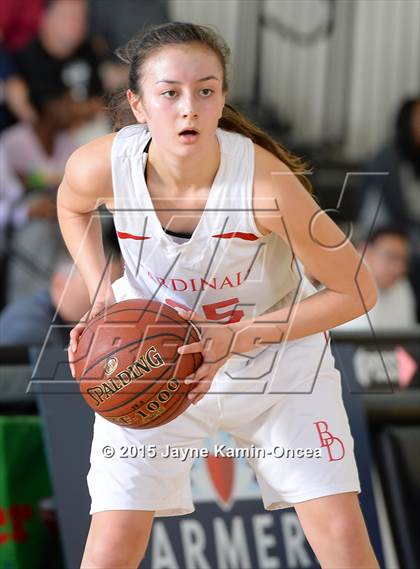 Thumbnail 2 in Bloomington Christian vs. Bishop Diego (CIF SS 5A Final) photogallery.