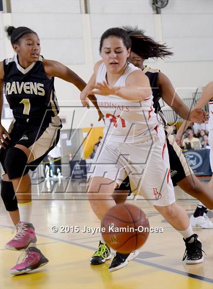 Thumbnail 1 in Bloomington Christian vs. Bishop Diego (CIF SS 5A Final) photogallery.