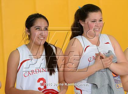 Thumbnail 1 in Bloomington Christian vs. Bishop Diego (CIF SS 5A Final) photogallery.