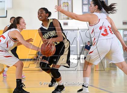 Thumbnail 2 in Bloomington Christian vs. Bishop Diego (CIF SS 5A Final) photogallery.