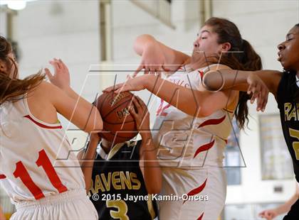 Thumbnail 2 in Bloomington Christian vs. Bishop Diego (CIF SS 5A Final) photogallery.
