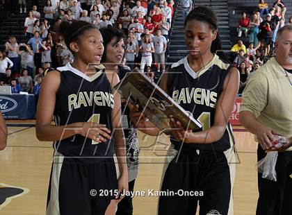 Thumbnail 3 in Bloomington Christian vs. Bishop Diego (CIF SS 5A Final) photogallery.