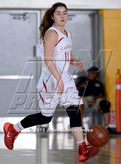 Thumbnail 3 in Bloomington Christian vs. Bishop Diego (CIF SS 5A Final) photogallery.