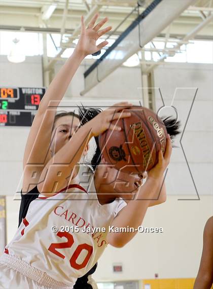 Thumbnail 3 in Bloomington Christian vs. Bishop Diego (CIF SS 5A Final) photogallery.