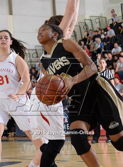 Thumbnail 1 in Bloomington Christian vs. Bishop Diego (CIF SS 5A Final) photogallery.
