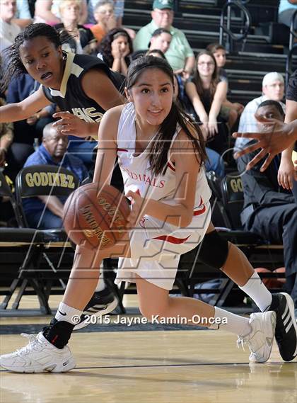 Thumbnail 2 in Bloomington Christian vs. Bishop Diego (CIF SS 5A Final) photogallery.