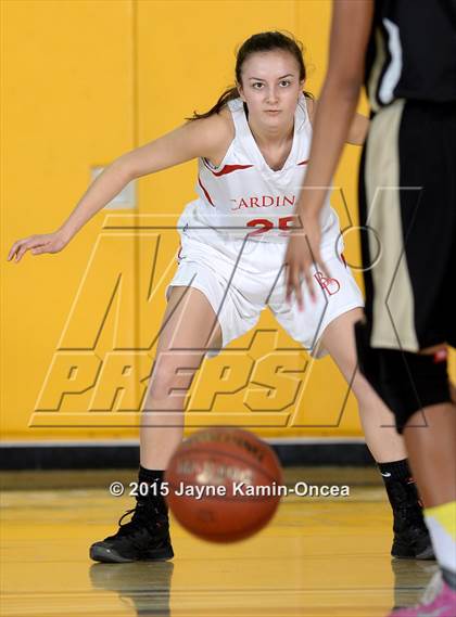 Thumbnail 3 in Bloomington Christian vs. Bishop Diego (CIF SS 5A Final) photogallery.