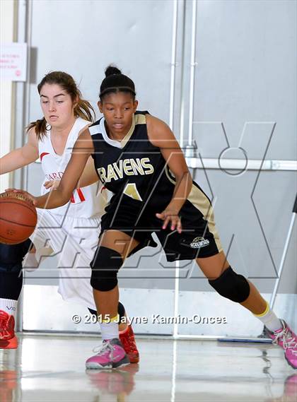 Thumbnail 2 in Bloomington Christian vs. Bishop Diego (CIF SS 5A Final) photogallery.