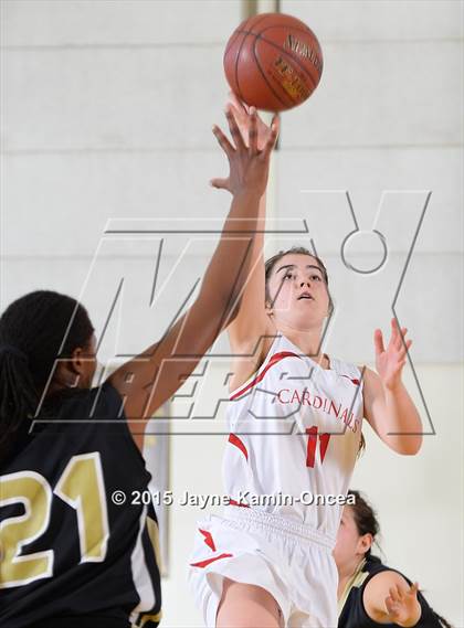 Thumbnail 3 in Bloomington Christian vs. Bishop Diego (CIF SS 5A Final) photogallery.