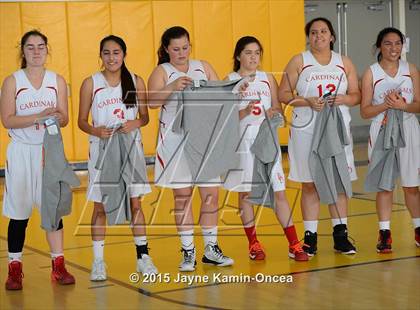 Thumbnail 1 in Bloomington Christian vs. Bishop Diego (CIF SS 5A Final) photogallery.