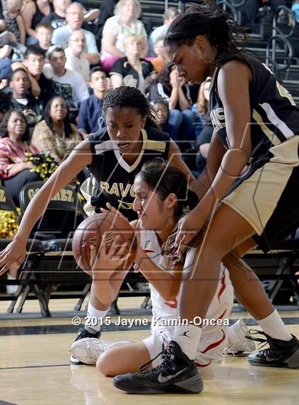 Thumbnail 3 in Bloomington Christian vs. Bishop Diego (CIF SS 5A Final) photogallery.