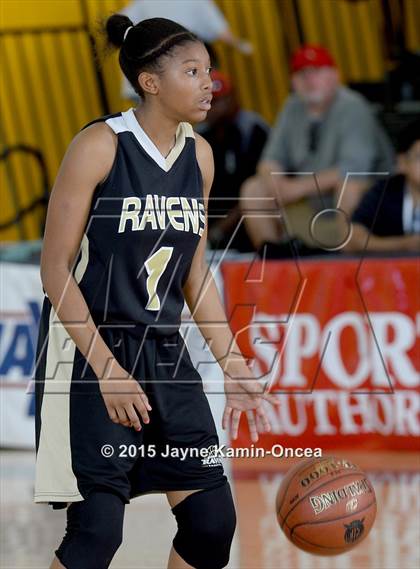 Thumbnail 1 in Bloomington Christian vs. Bishop Diego (CIF SS 5A Final) photogallery.